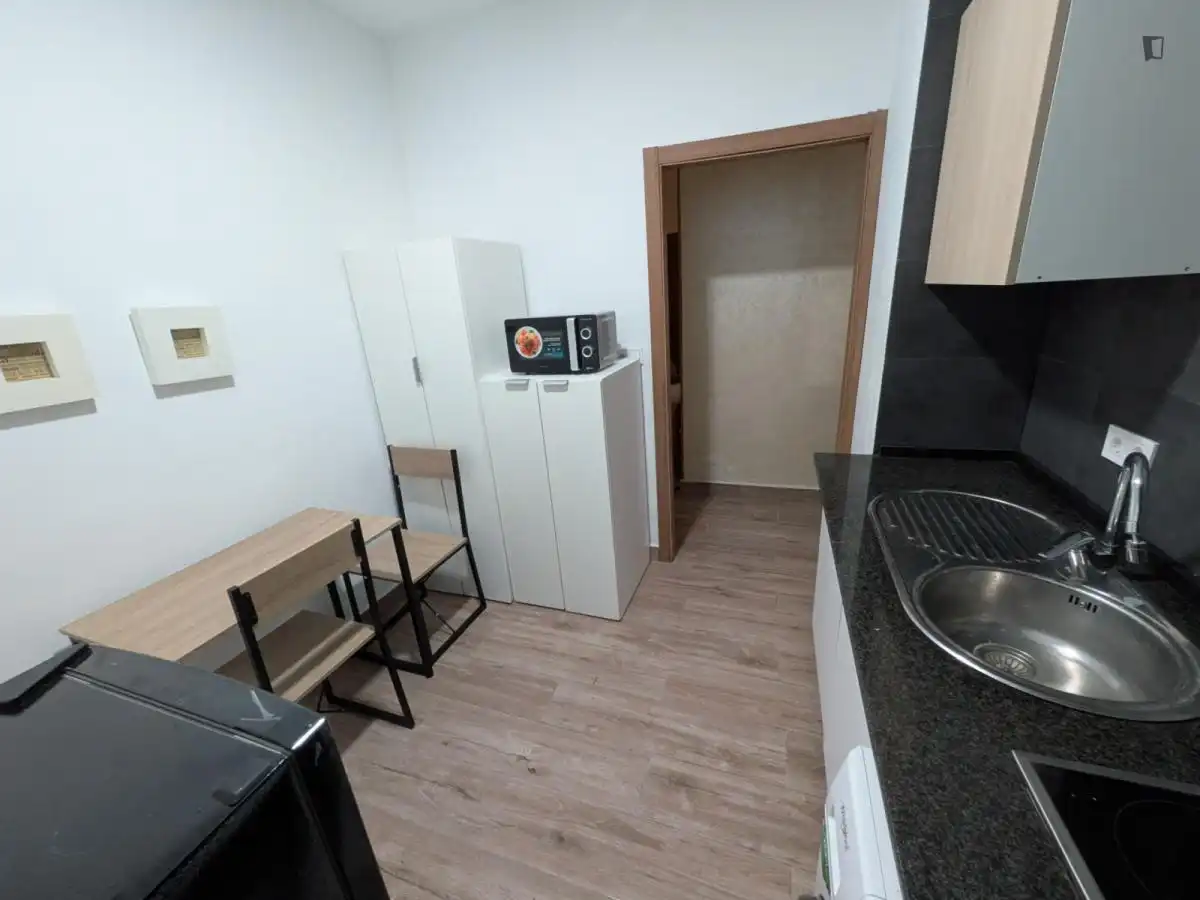 Cocina de Casa o chalet para compartir en Málaga con Aire acondicionado, Amueblado y Lavadora