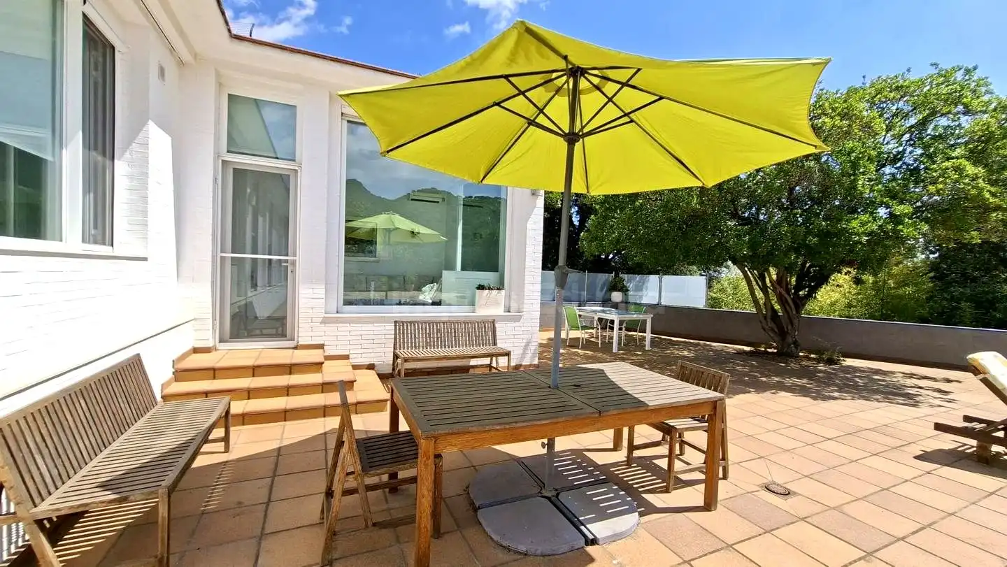 Terraza de Casa o chalet en venta en Argentona con Calefacción, Jardín privado y Piscina