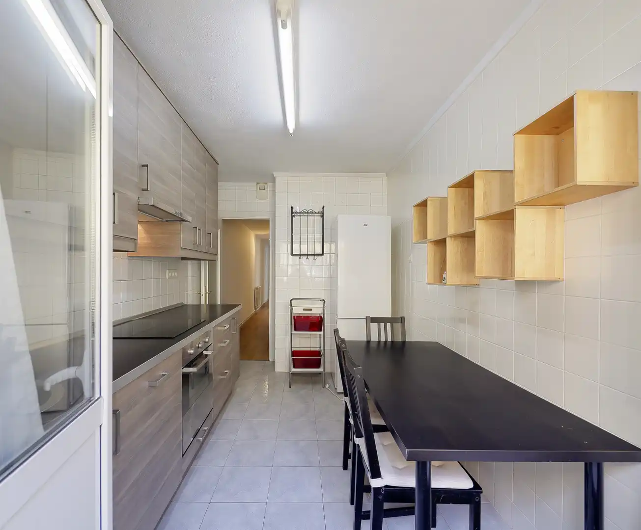 Cocina de Piso en venta en Gijón  con Calefacción, Terraza y Amueblado