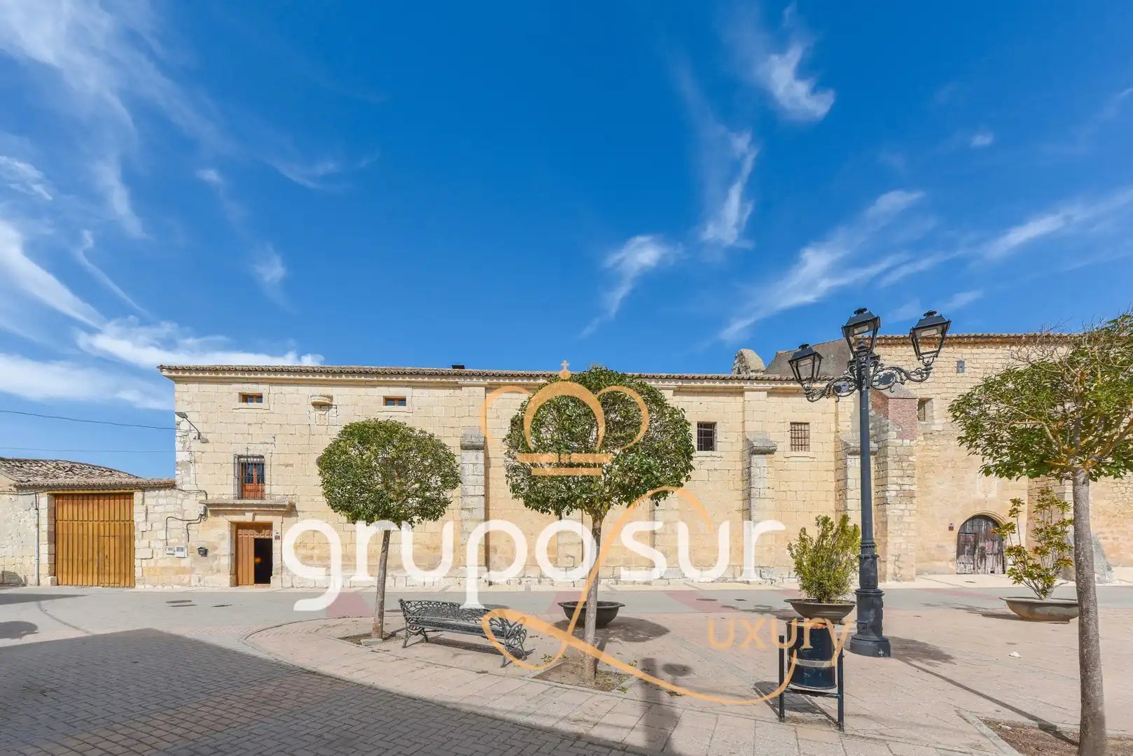 Vista exterior de Casa o chalet en venta en San Cebrián de Mazote con Calefacción, Jardín privado y Parquet
