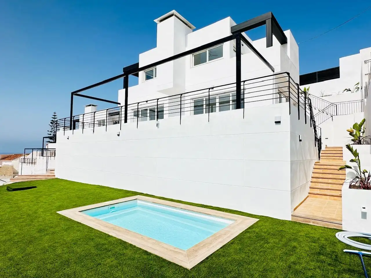 Exterior view of Houses for sale in Torrox  with Air Conditioner, Private garden and Storage room