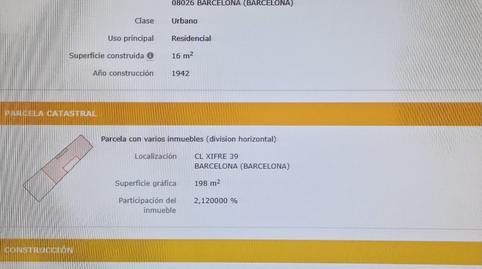 Foto 3 de Traster en venda a Carrer de Xifré, 39, El Camp de l'Arpa del Clot, Barcelona