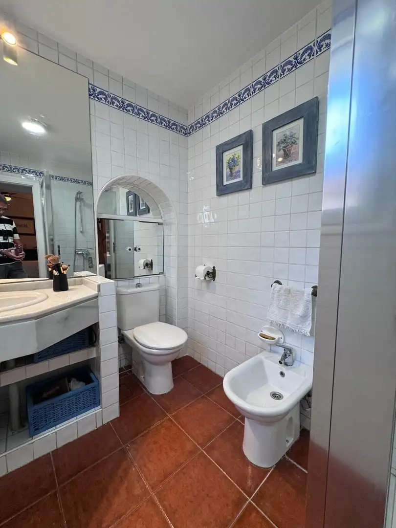 Bany de Casa o xalet de lloguer en Fuengirola amb Aire condicionat, Jardí privat i Terrassa