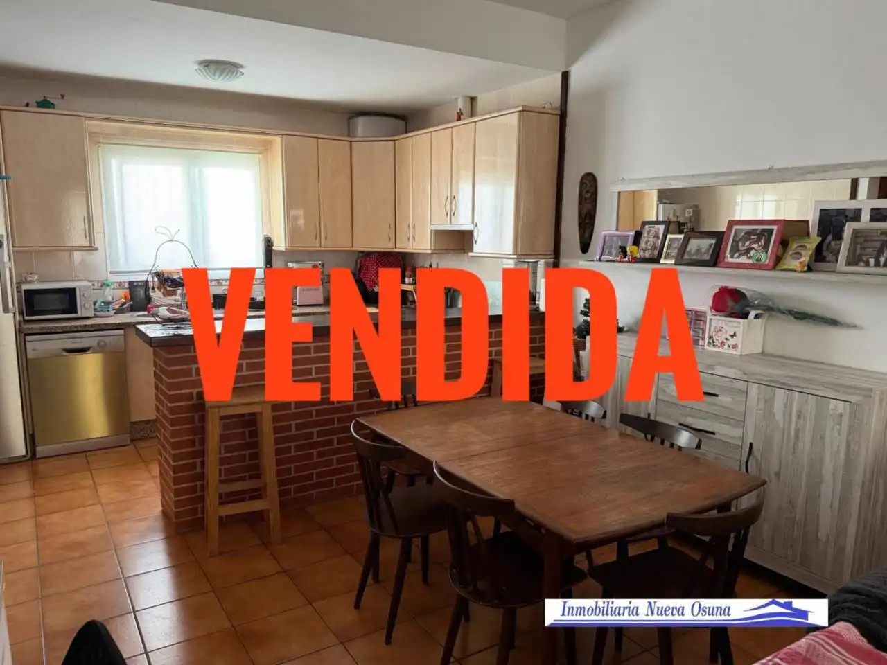 Cocina de Casa o chalet en venta en Aguadulce (Sevilla) con Aire acondicionado, Terraza y Amueblado
