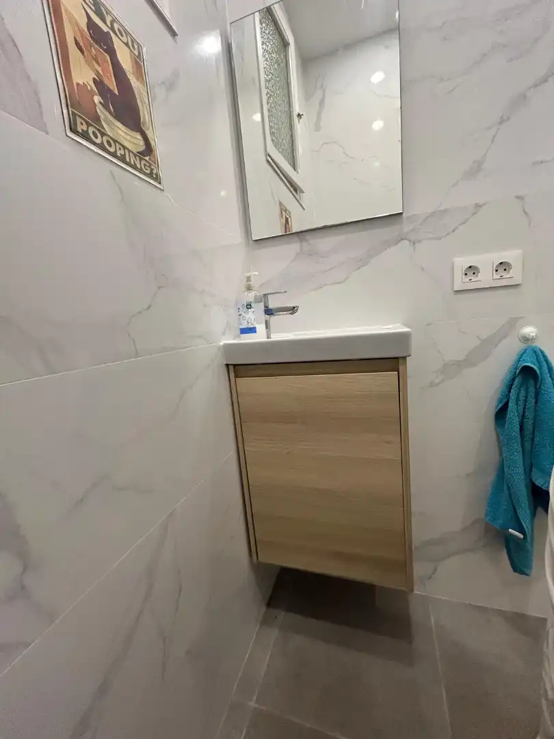 Bany de Pis en venda en Barcelona amb Terrassa i Forn