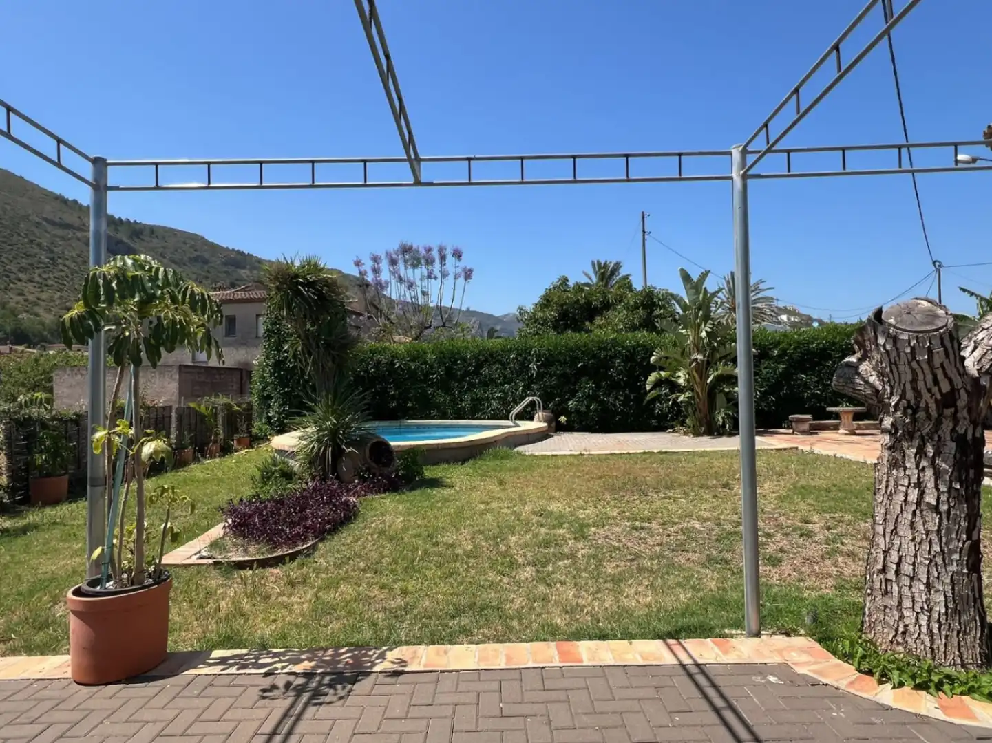 Jardí de Casa o xalet en venda en Pedreguer amb Jardí privat, Terrassa i Piscina