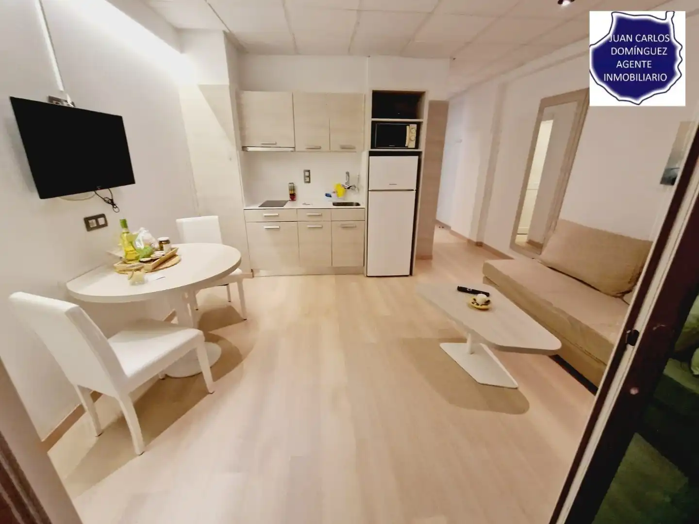 Sala de estar de Apartamento de alquiler en Mogán con Aire acondicionado, Terraza y Amueblado