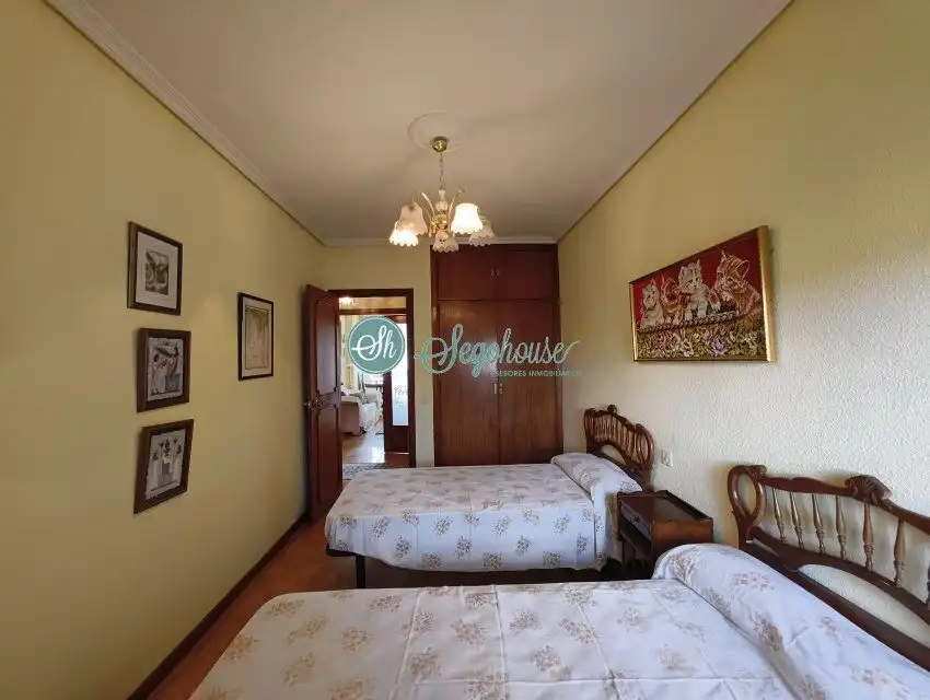 Schlafzimmer von Wohnung zum Verkauf in Segovia mit Heizung, Parkett und Terrasse