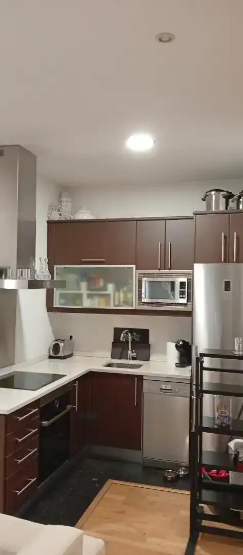 Cuina de Dúplex en venda en Madrid amb Aire condicionat, Parquet i Forn