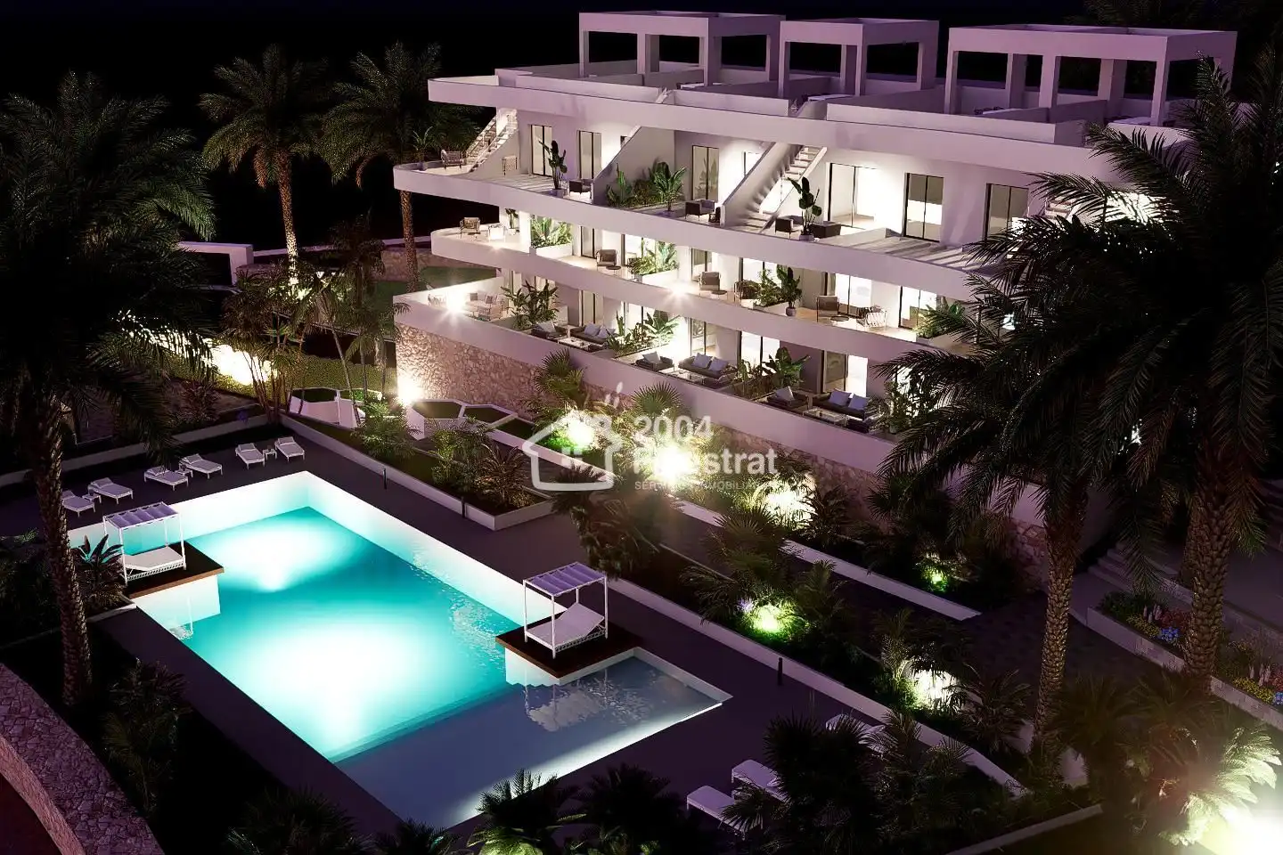 Vista exterior de Planta baixa en venda en Finestrat amb Terrassa i Piscina comunitària