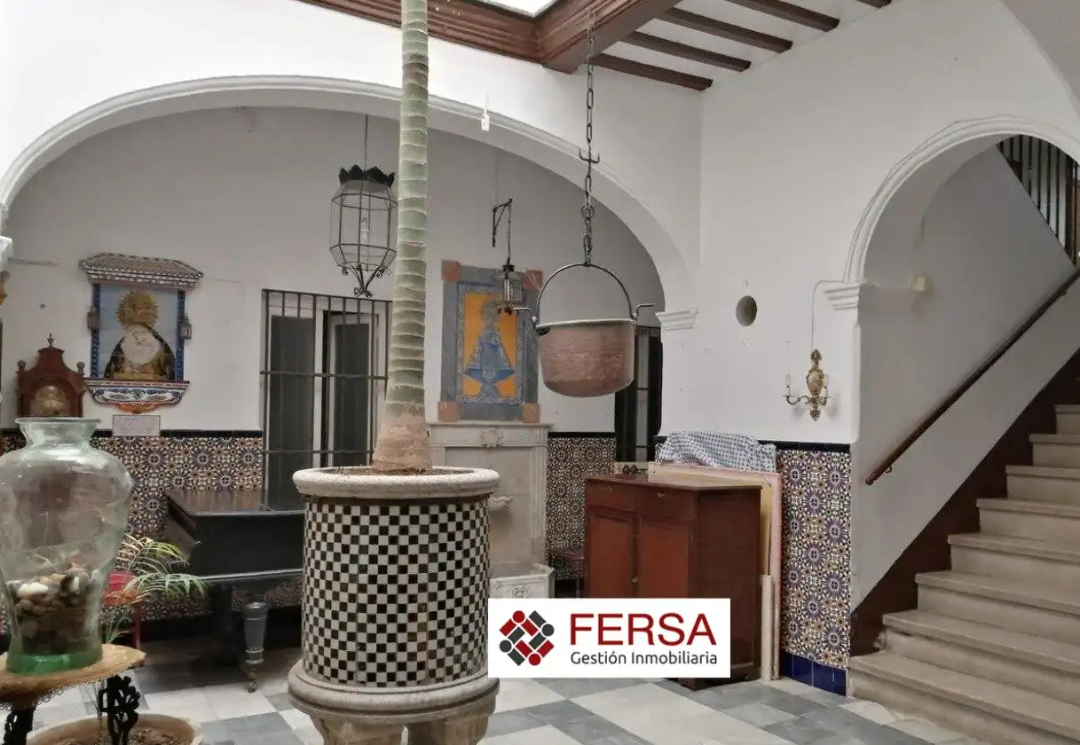 Vista exterior de Casa o chalet en venta en El Puerto de Santa María con Jardín privado, Terraza y Trastero