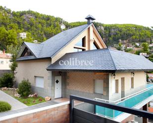 Exterior view of House or chalet for sale in Vallirana  with Air Conditioner, Terrace and Swimming Pool