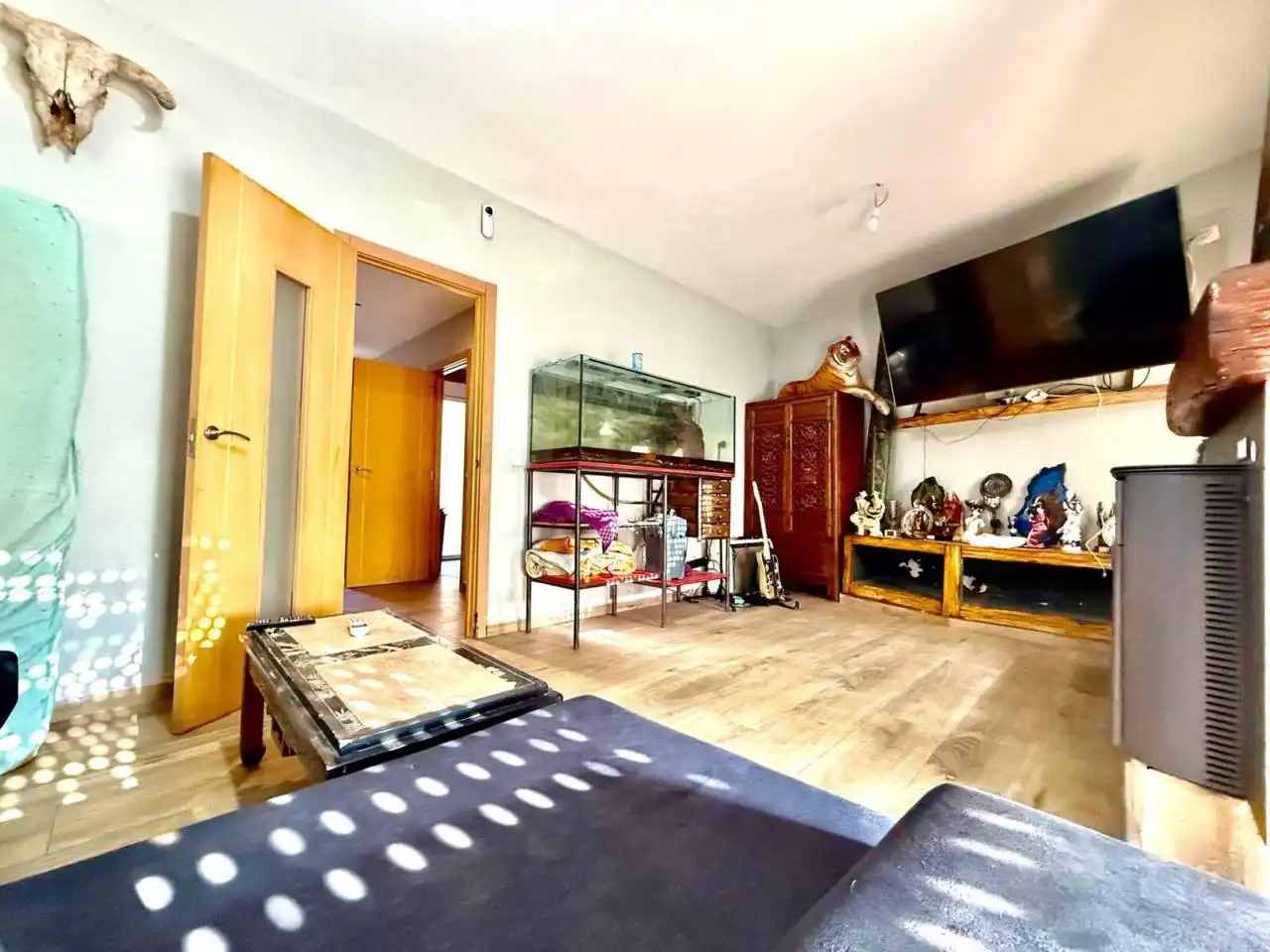 Sala d'estar de Casa adosada en venda en Numancia de la Sagra amb Calefacció i Alarma