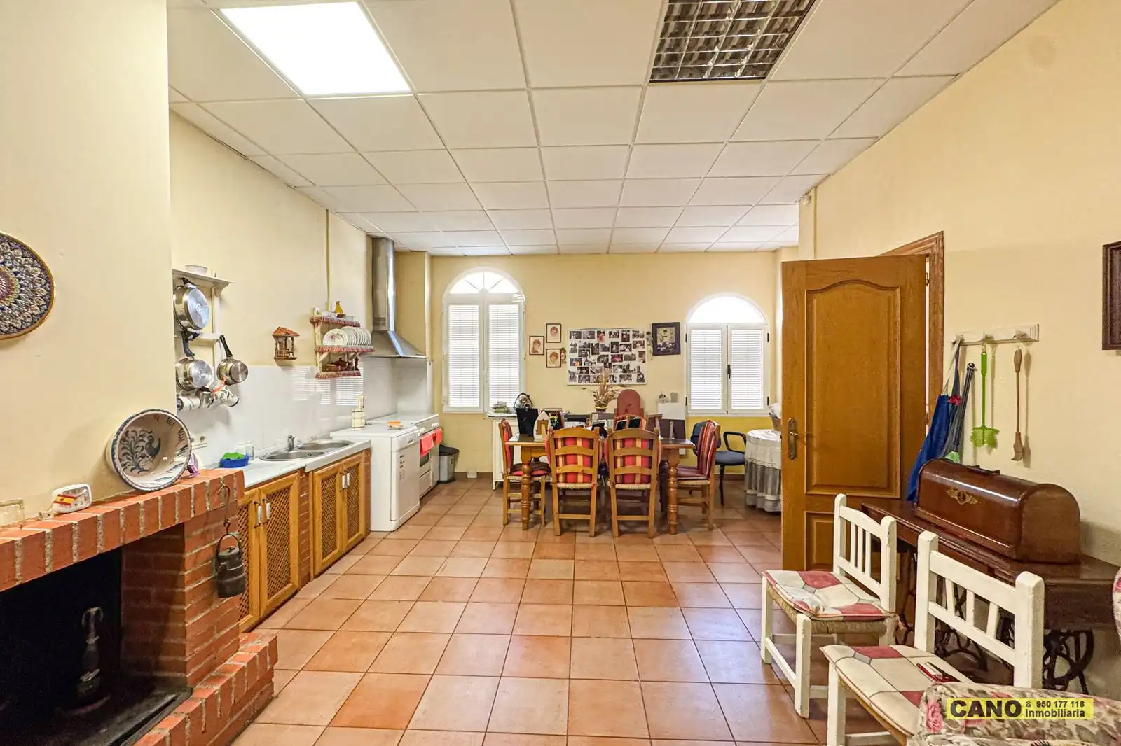 Kitchen of Houses for sale in Roquetas de Mar  with Air Conditioner, Heating and Terrace