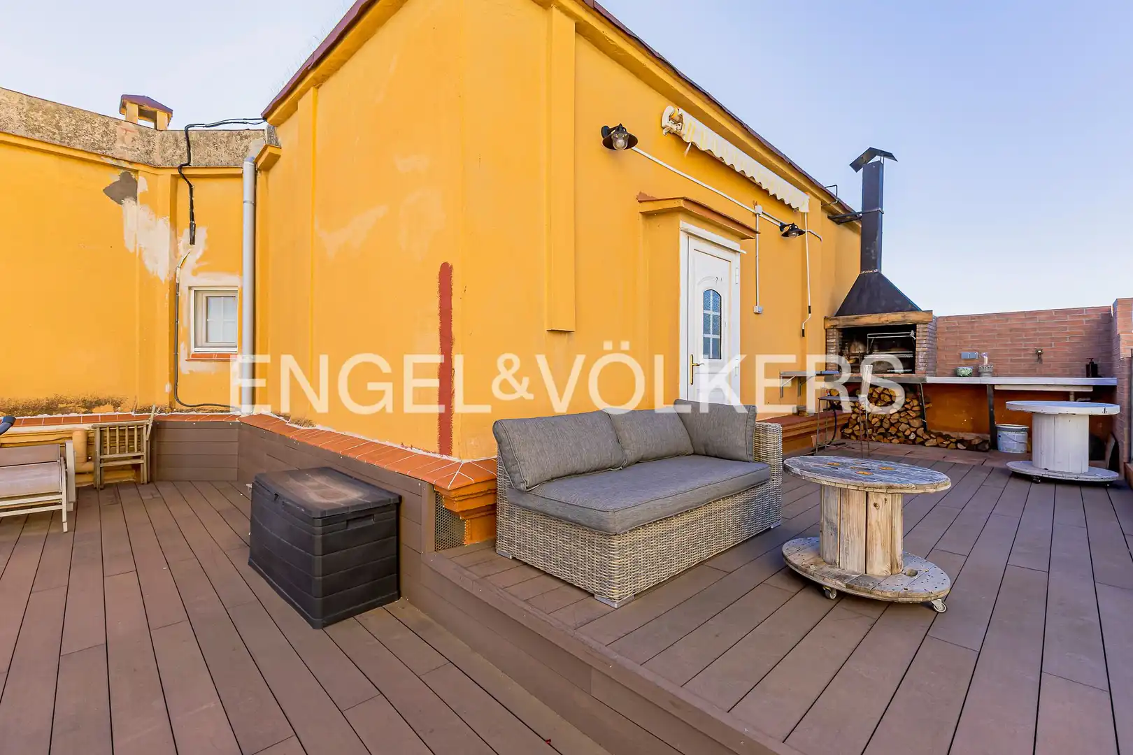 Terrace of Duplexes for sale in Barcelona  with Air Conditioner, Heating and Private garden
