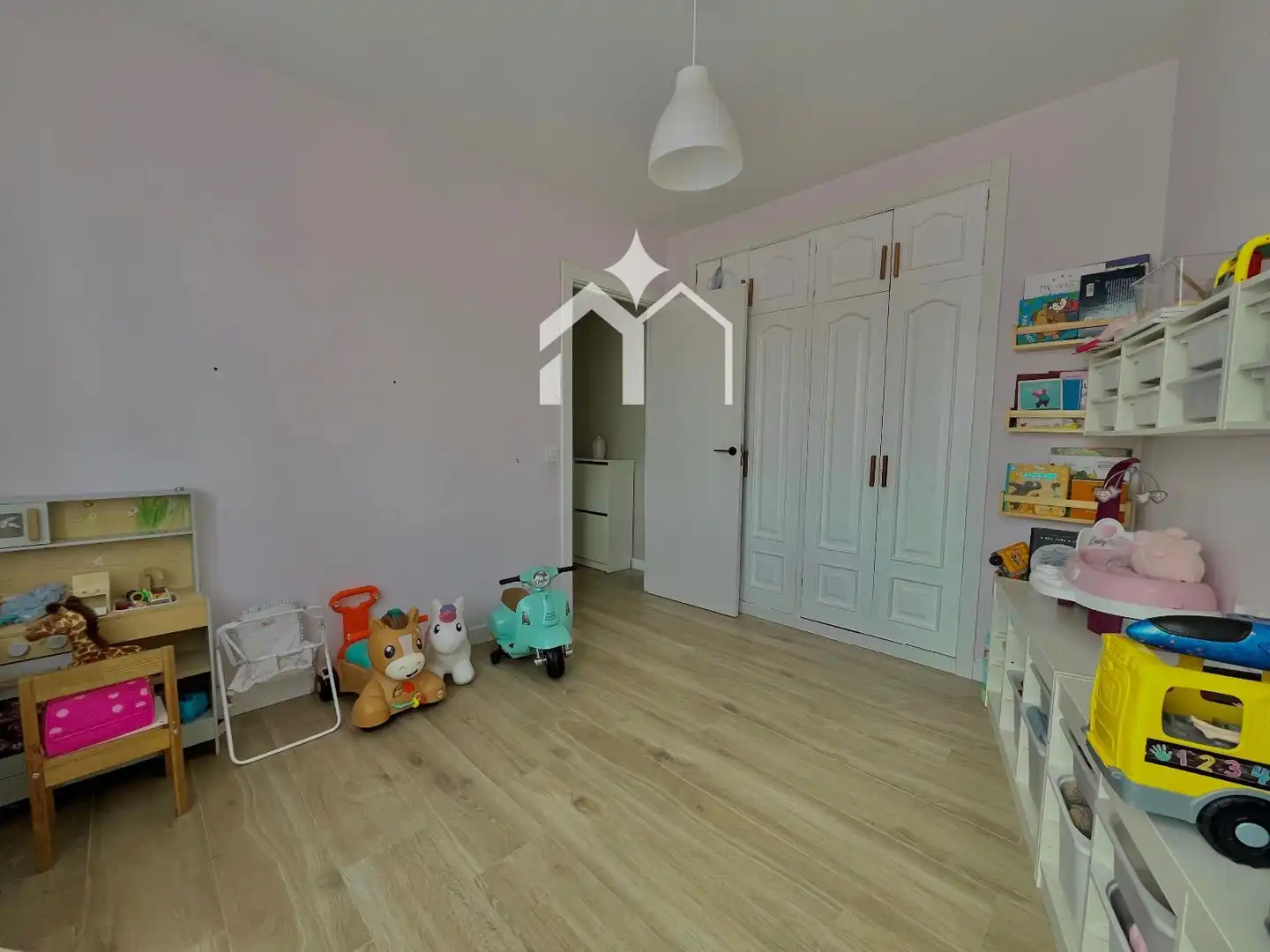 Schlafzimmer von Maisonette zum Verkauf in Moaña mit Heizung, Terrasse und Möbliert
