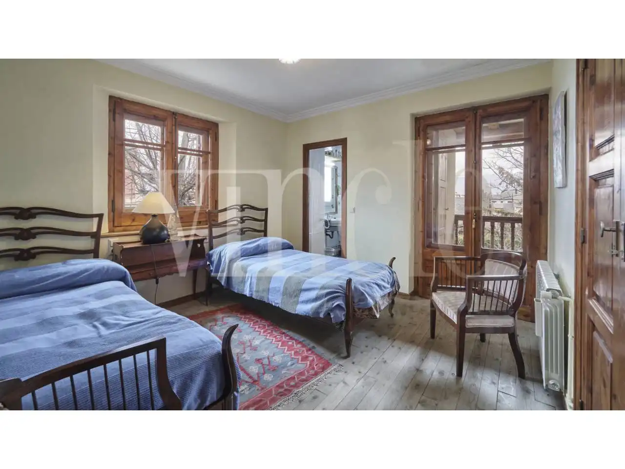 Bedroom of Houses for sale in Puigcerdà  with Heating, Private garden and Parquet flooring