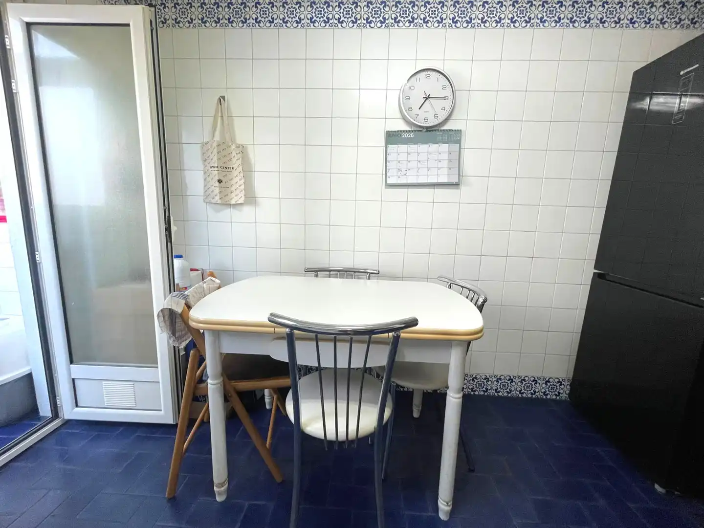 Kitchen of Flat for sale in Valencia  with Furnished and Balcony