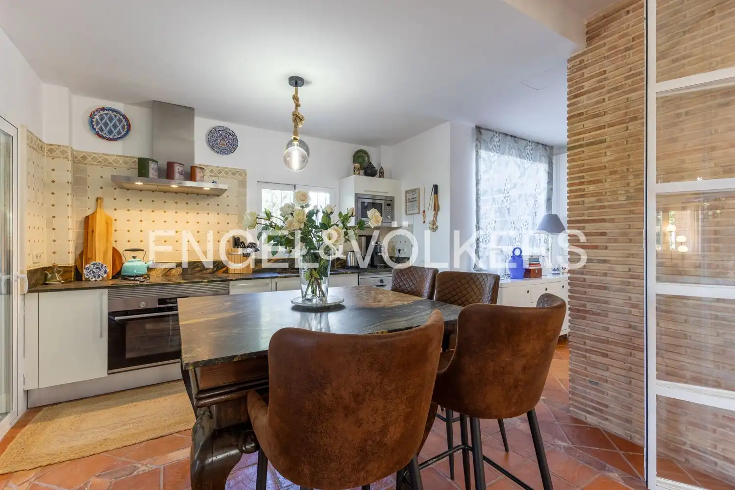 Kitchen of Houses for rent in Riba-roja de Túria  with Air Conditioner, Heating and Private garden