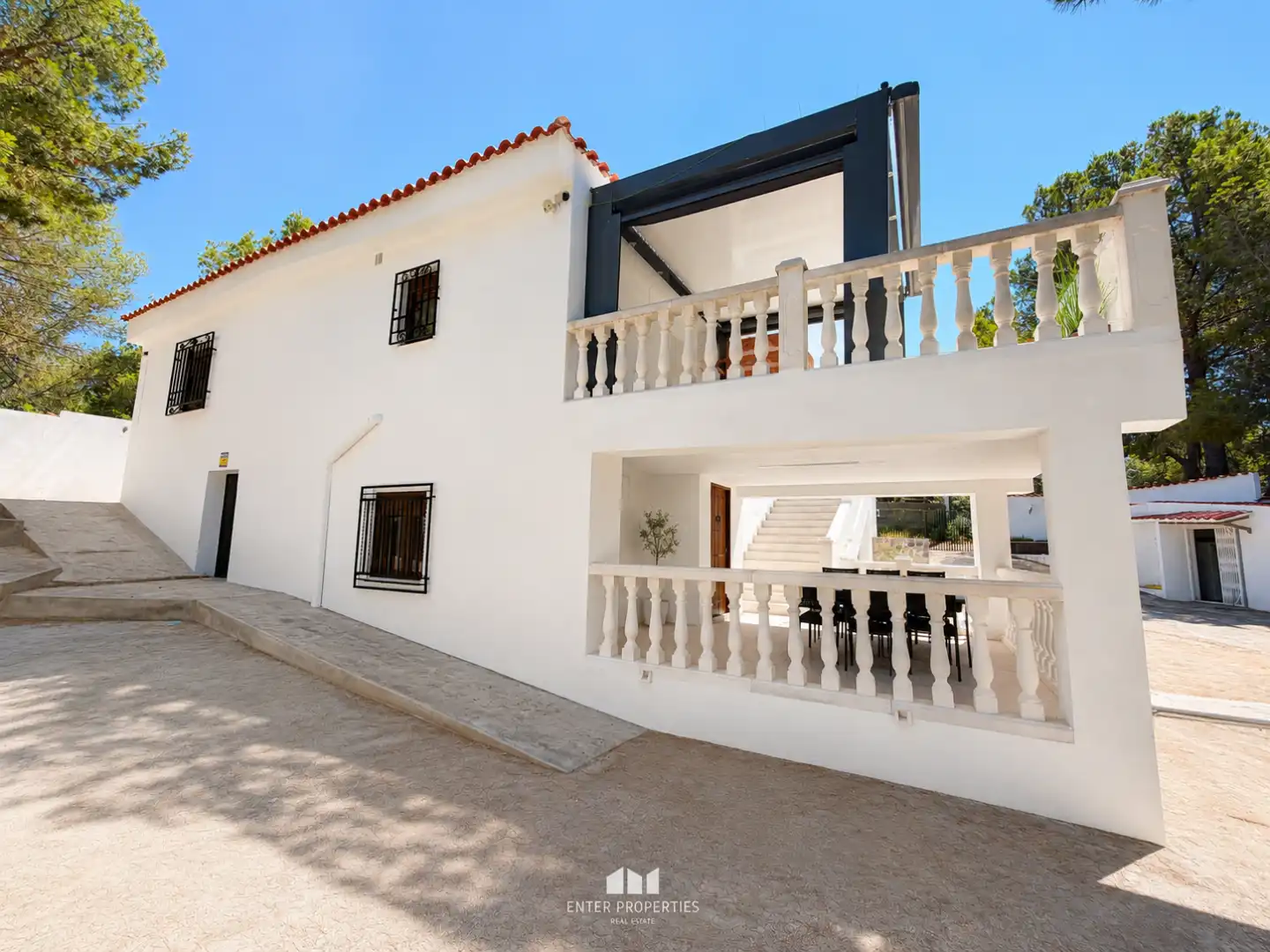 Vista exterior de Casa o chalet en venta en Olocau con Aire acondicionado, Calefacción y Terraza