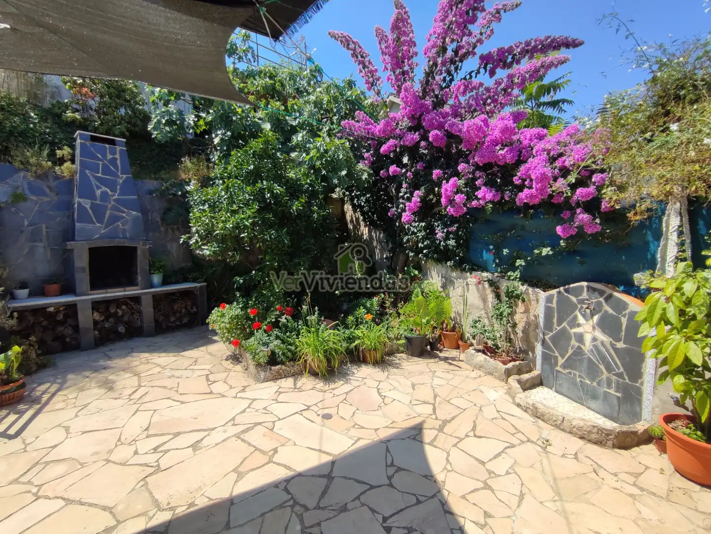 Jardín de Casa o chalet en venta en Vallirana con Calefacción, Jardín privado y Terraza