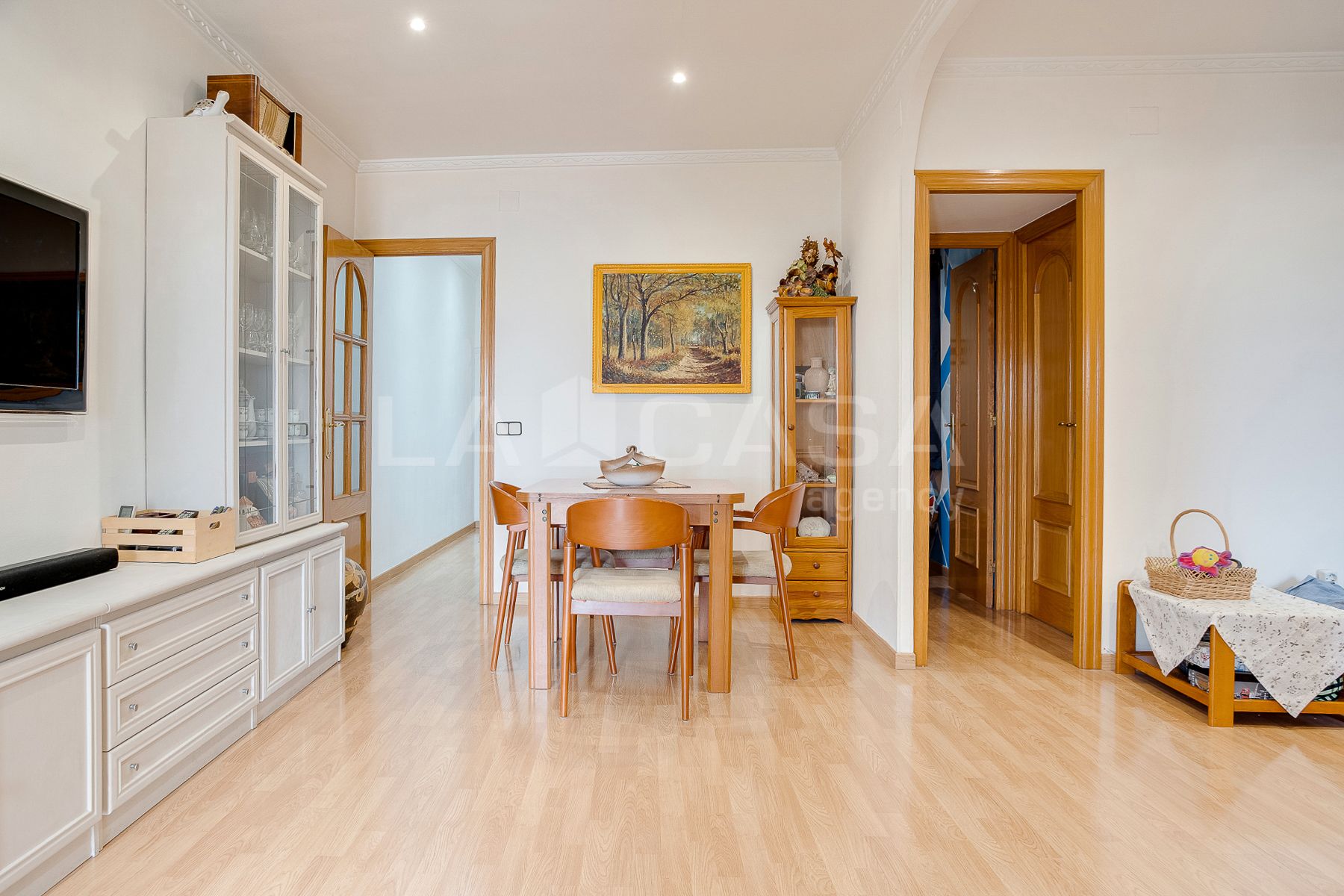 Dining room of Flat for sale in L'Hospitalet de Llobregat  with Balcony