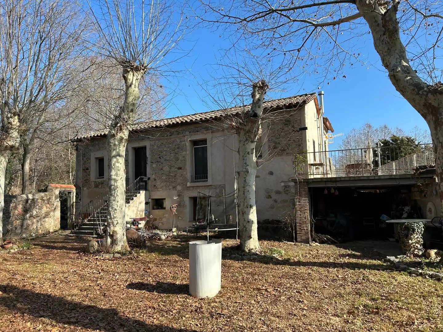 Vista exterior de Finca rústica en venda en Santa Maria de Palautordera amb Calefacció