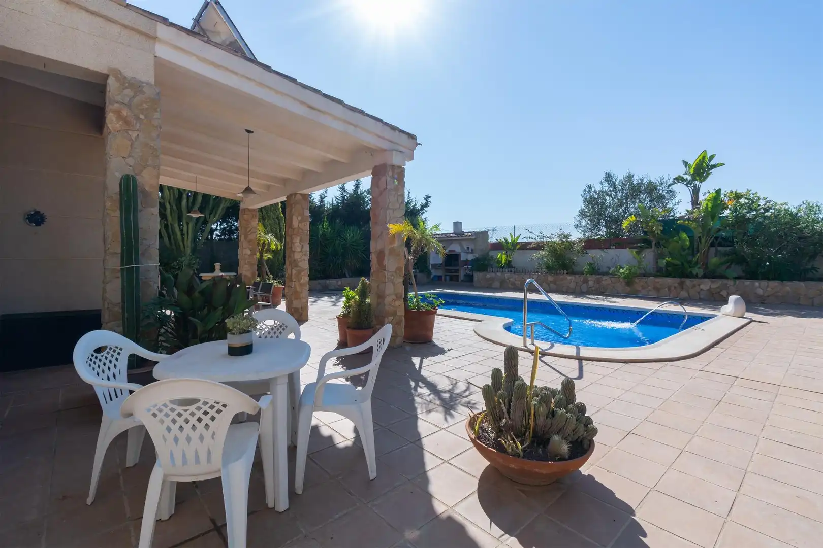 Terraza de Casa o chalet en venta en Cartagena con Aire acondicionado, Jardín privado y Terraza