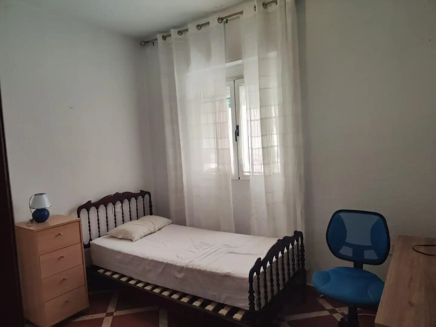 Bedroom of Flat for rent in Granada  with Terrace and Balcony