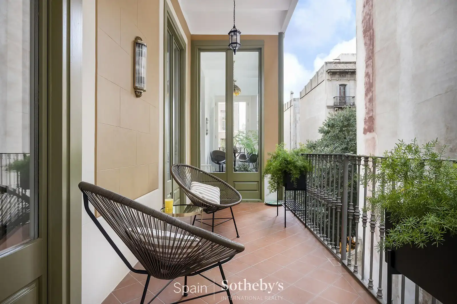 Terraza de Apartamento en venta en Barcelona con Aire acondicionado y Terraza