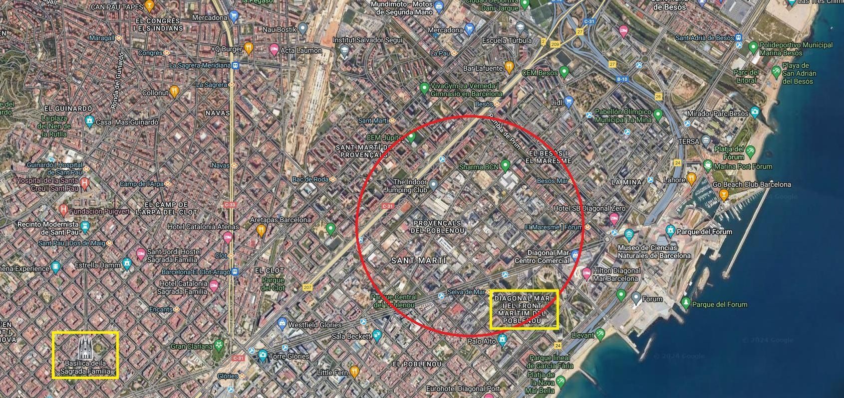 Exterior view of Residential for sale in  Barcelona Capital