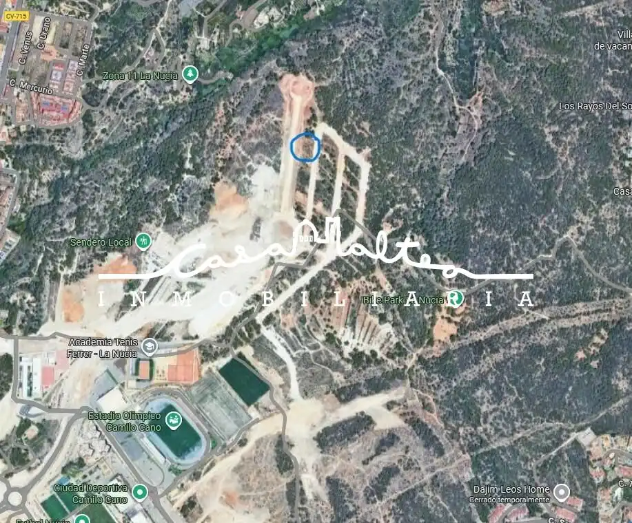 Wohnbaugrundstück zum Verkauf in La Nucia Pueblo