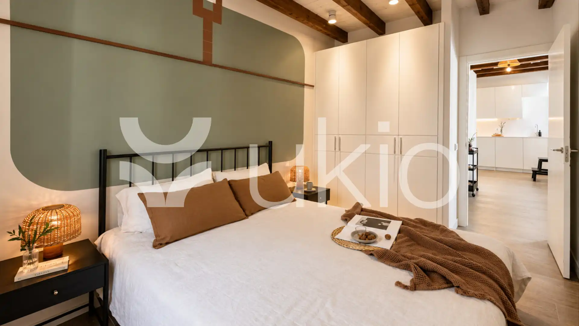 Bedroom of Apartments for rent in Madrid  with Air Conditioner, Heating and Furnished
