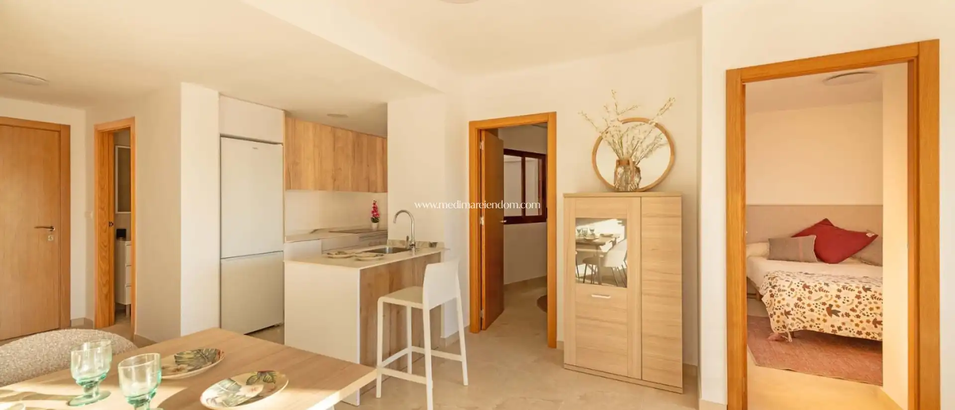 Cocina de Apartamento en venta en Murcia con Aire acondicionado, Calefacción y Terraza