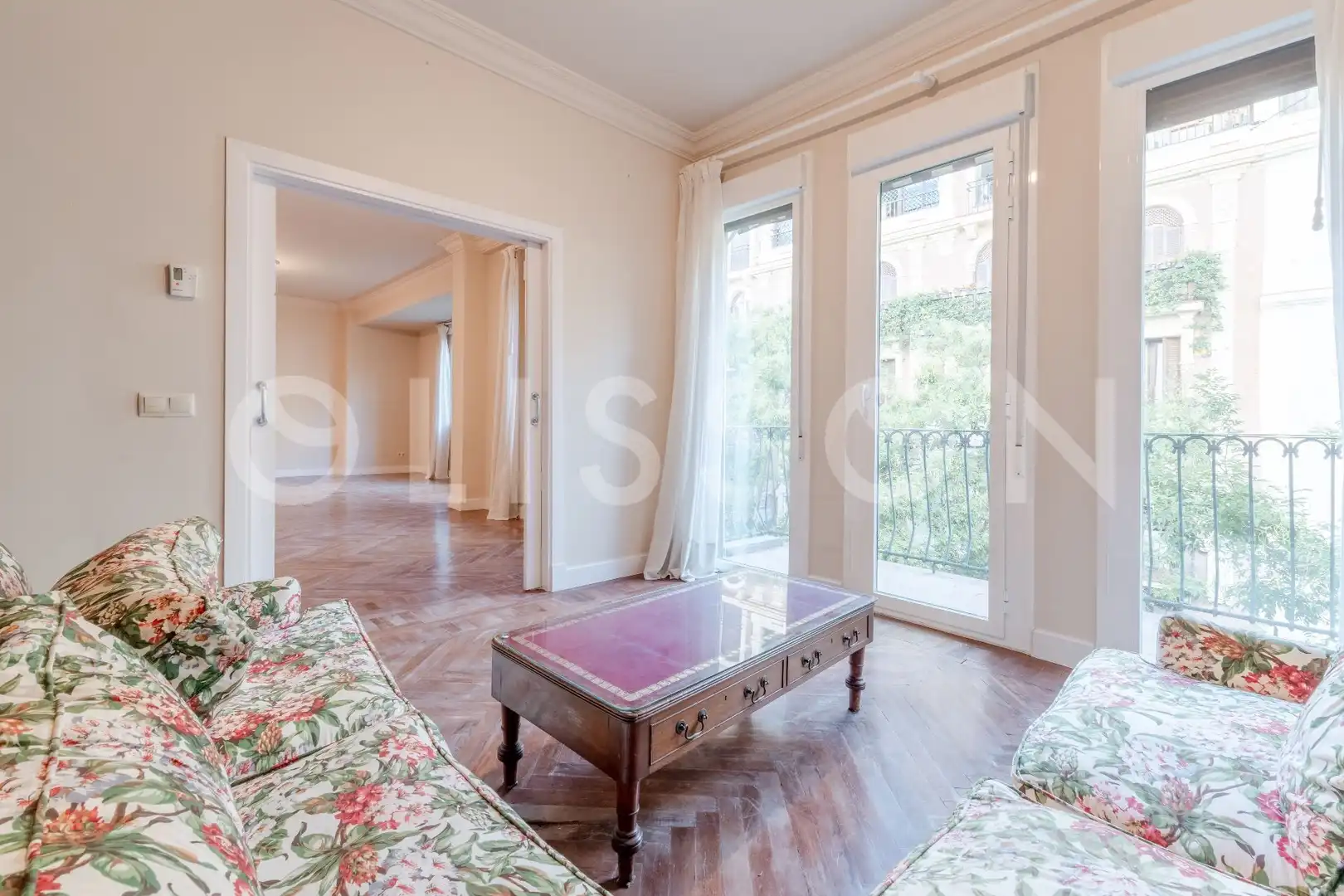 Sala d'estar de Pis en venda en Barrio de Salamanca