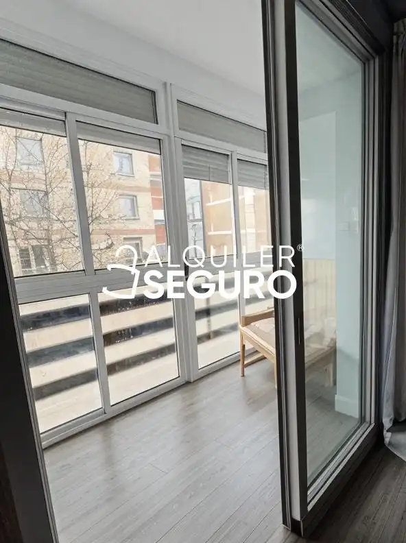 Balcony of Flat for rent in El Puerto de Santa María  with Air Conditioner, Terrace and Furnished