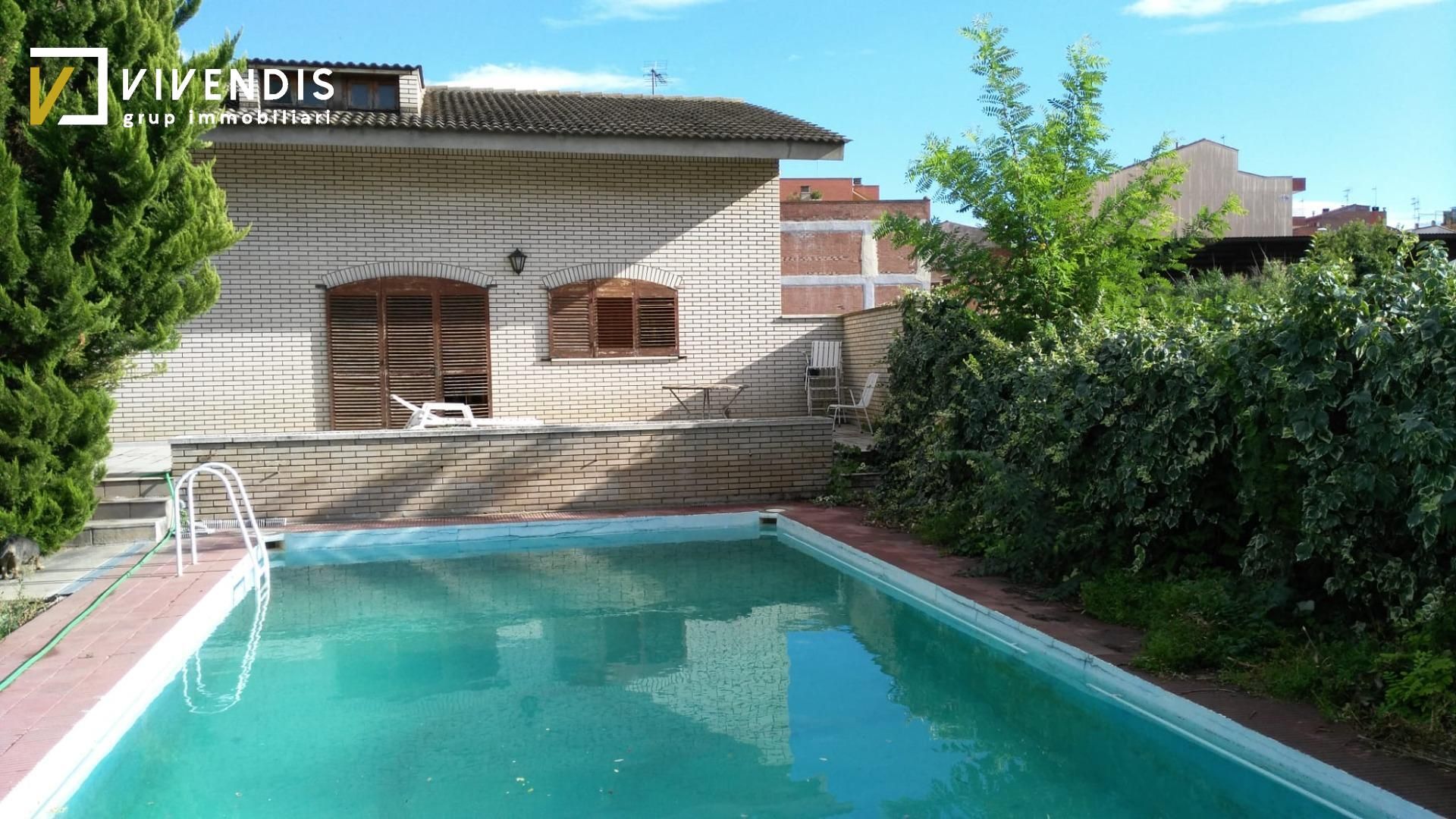Swimming pool of House or chalet for sale in Almenar  with Heating, Terrace and Balcony