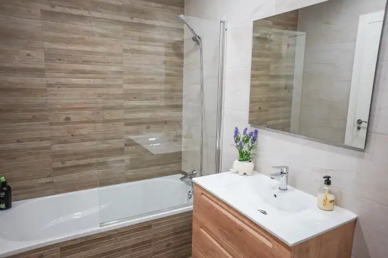 Bathroom of Detached homes for sale in Benalmádena  with Air Conditioner, Terrace and Swimming Pool
