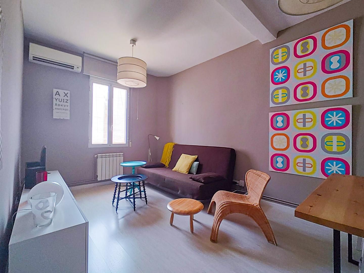 Living room of Flat to rent in  Madrid Capital
