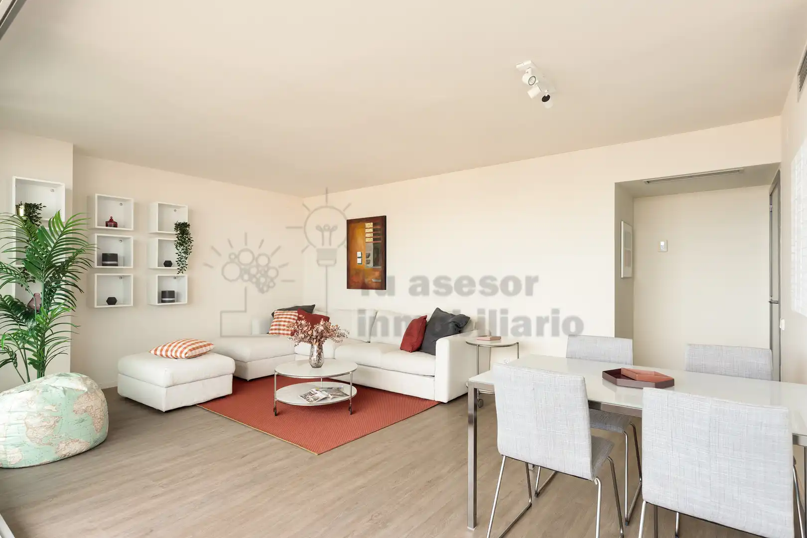 Sala de estar de Piso en venta en Barcelona con Aire acondicionado, Calefacción y Jardín privado