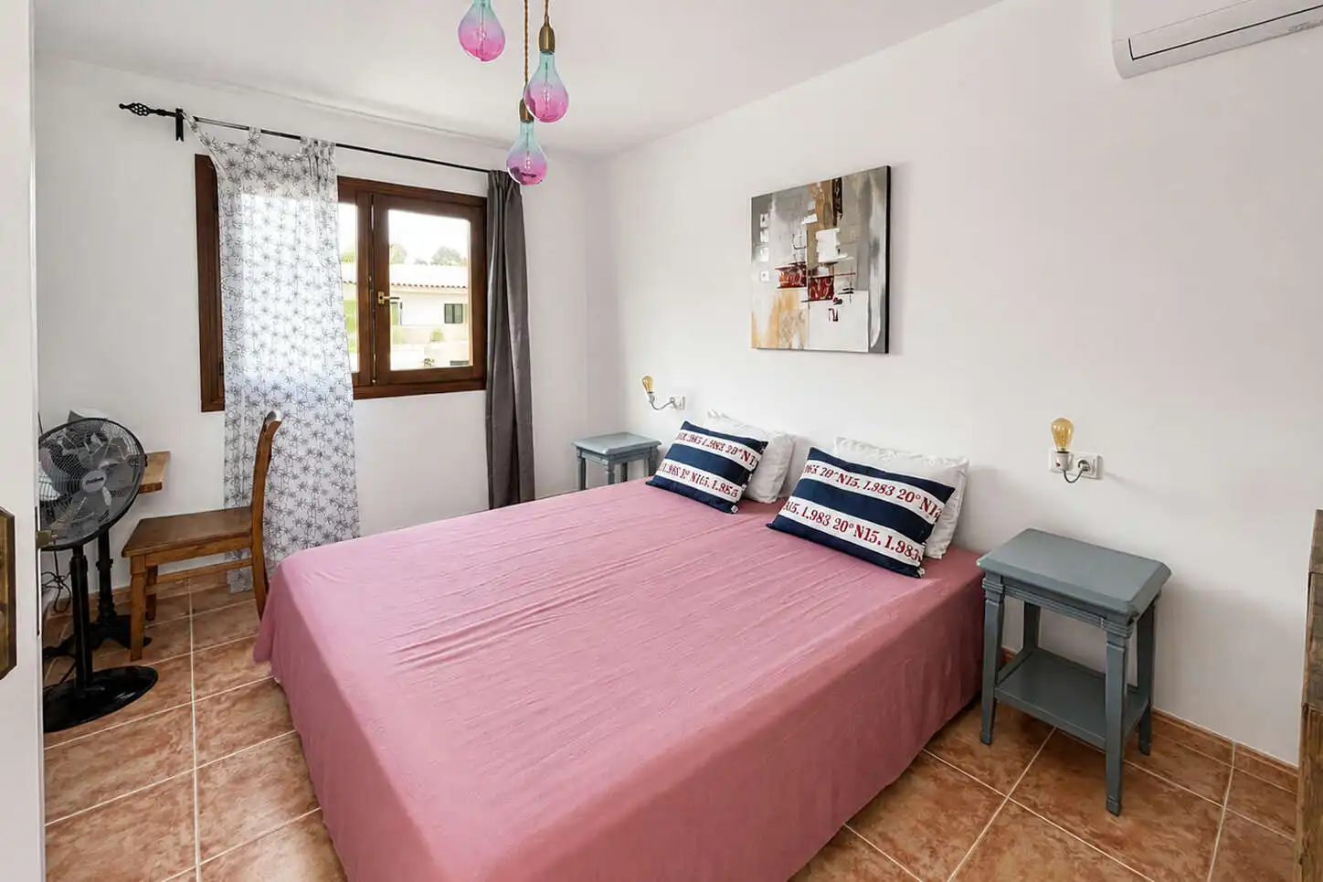 Dormitori de Casa adosada de lloguer en Alcúdia amb Terrassa, Moblat i Balcó