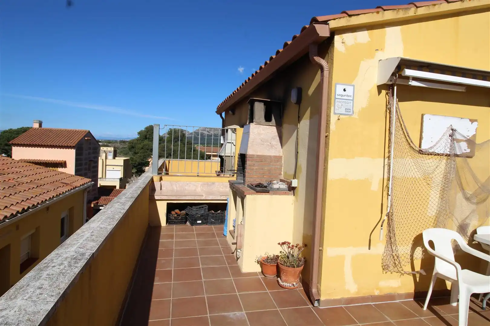Terraza de Apartamento en venta en L'Estartit con Calefacción, Terraza y Piscina
