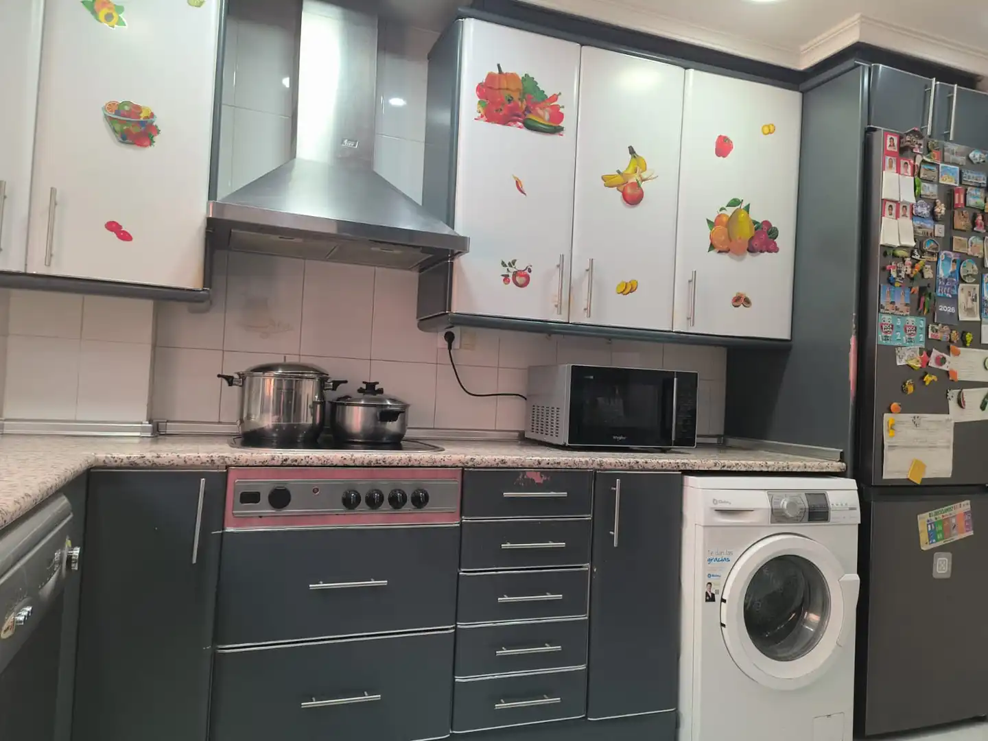 Cuina de Casa adosada en venda en Utebo amb Aire condicionat, Calefacció i Jardí privat