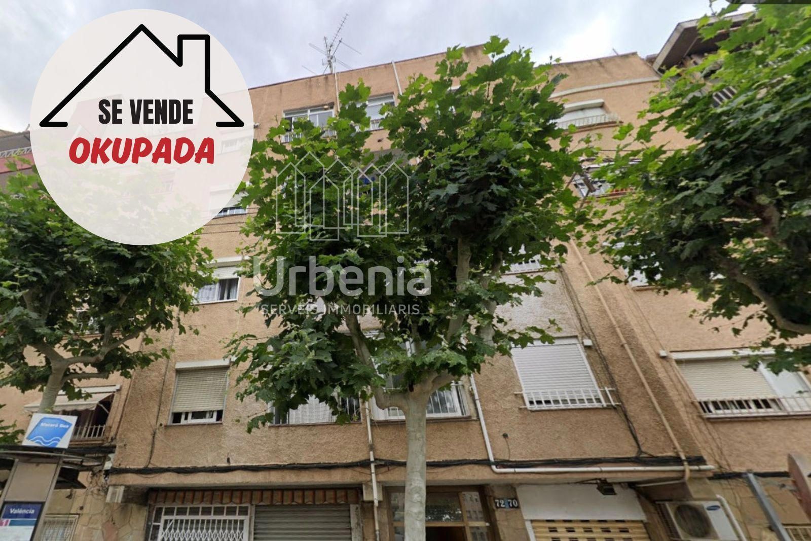 Vista exterior de Piso en venta en Mataró