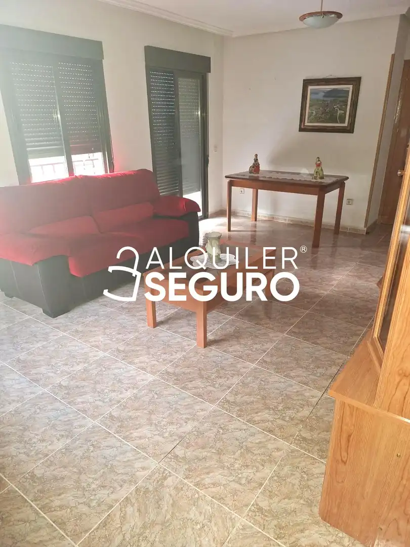Living room of Flat for rent in El Berrueco  with Heating and Furnished
