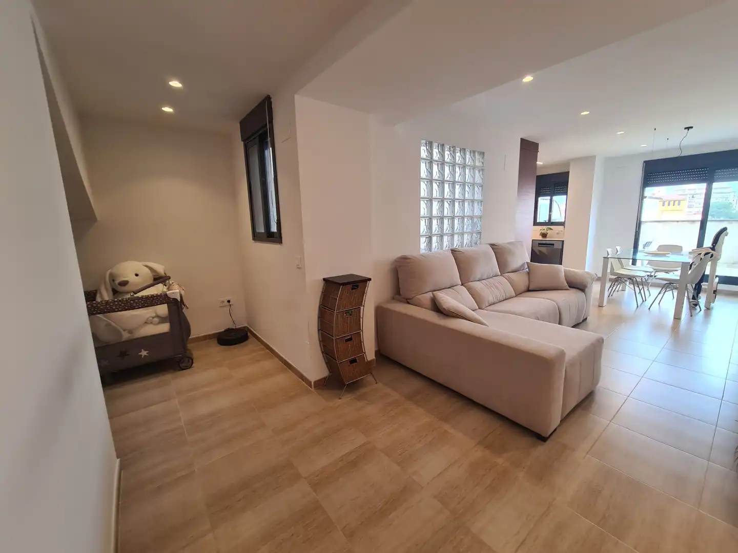 Sala d'estar de Dúplex en venda en Vinaròs amb Aire condicionat, Calefacció i Terrassa