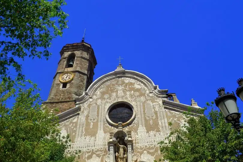 Vista exterior de Pis en venda en Sant Celoni amb Calefacció i Balcó