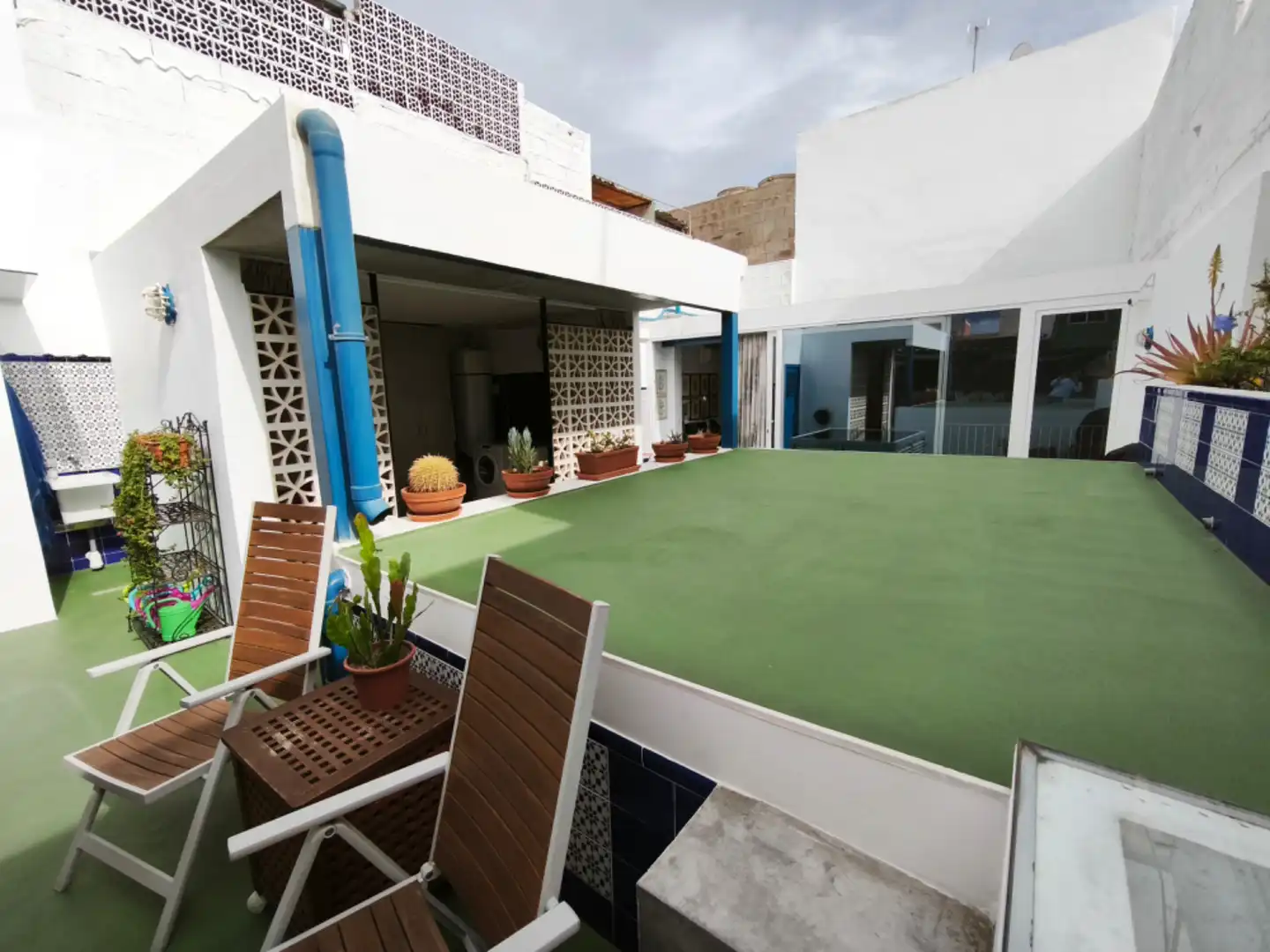 Terrace of Detached homes for sale in Las Palmas de Gran Canaria  with Air Conditioner, Terrace and Furnished