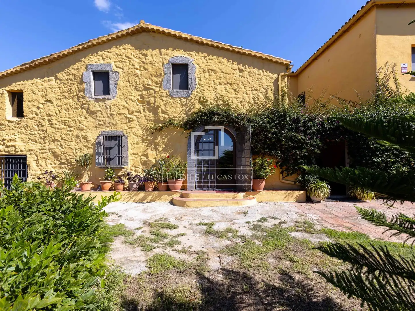 Vista exterior de Finca rústica en venta en Vilassar de Dalt con Jardín privado