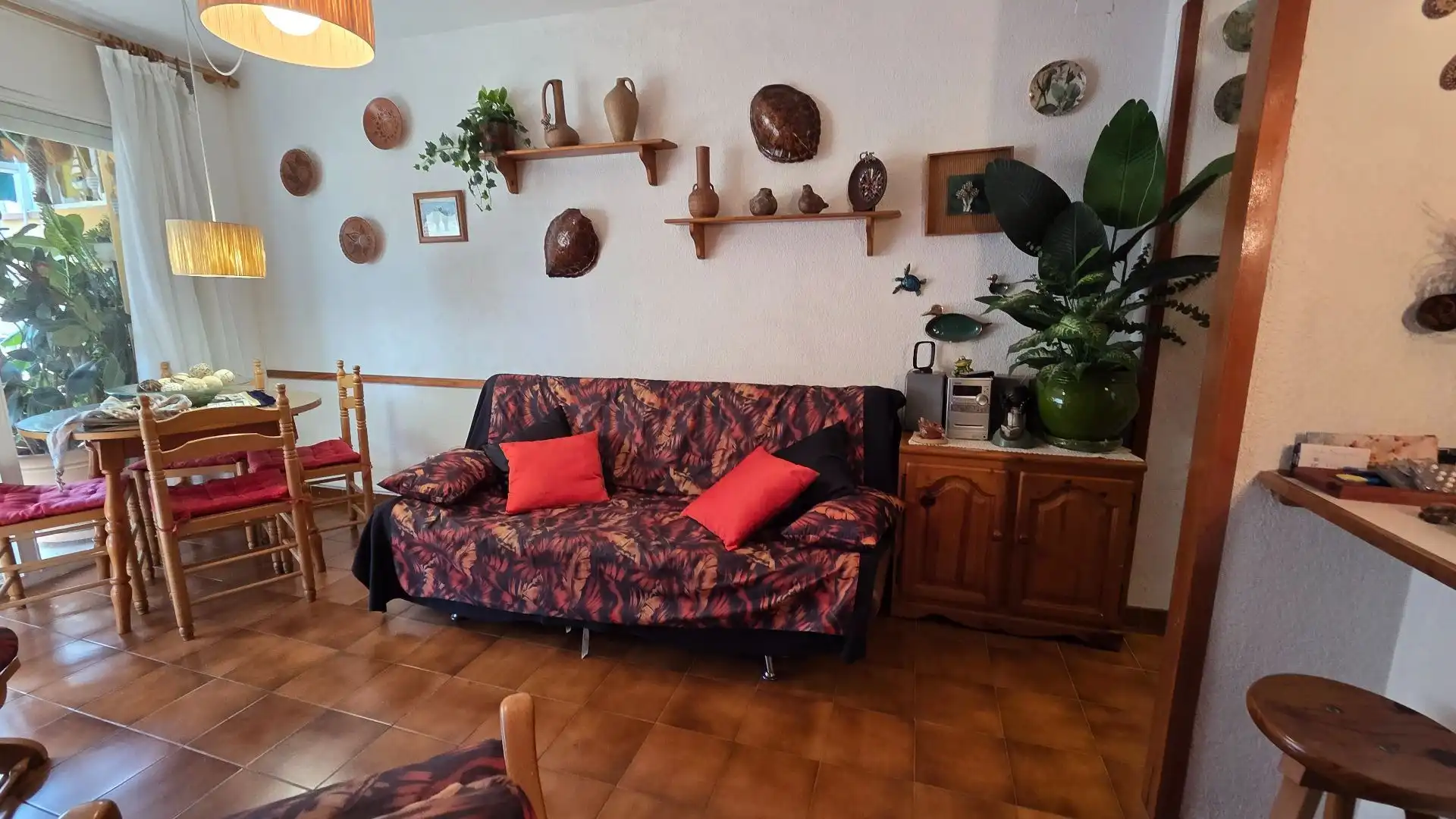 Sala de estar de Piso en venta en Calafell con Aire acondicionado, Calefacción y Terraza